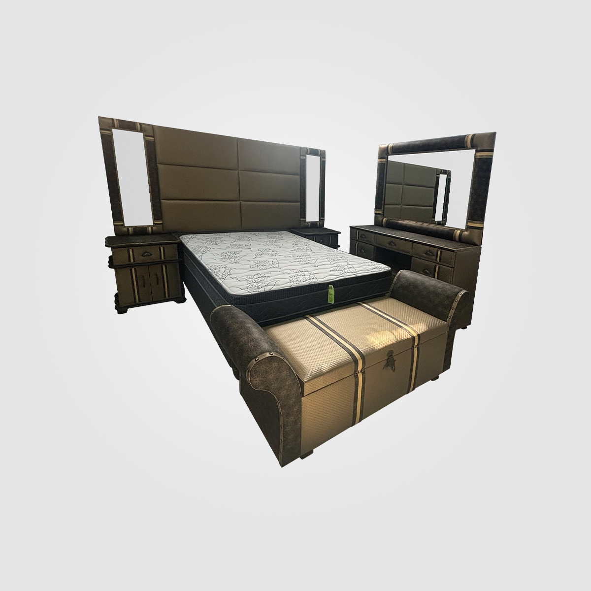 6 PANEL BEDROOM SUITE